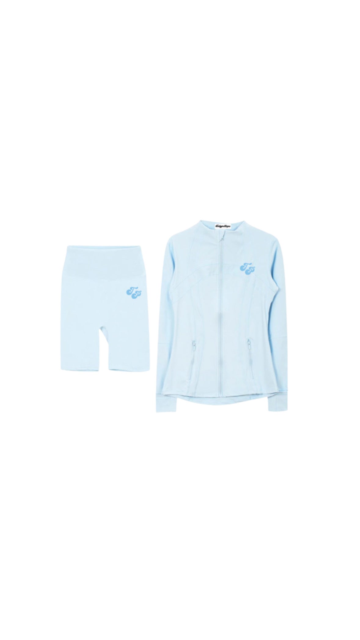 Preorder: Powdered Blue Short Set