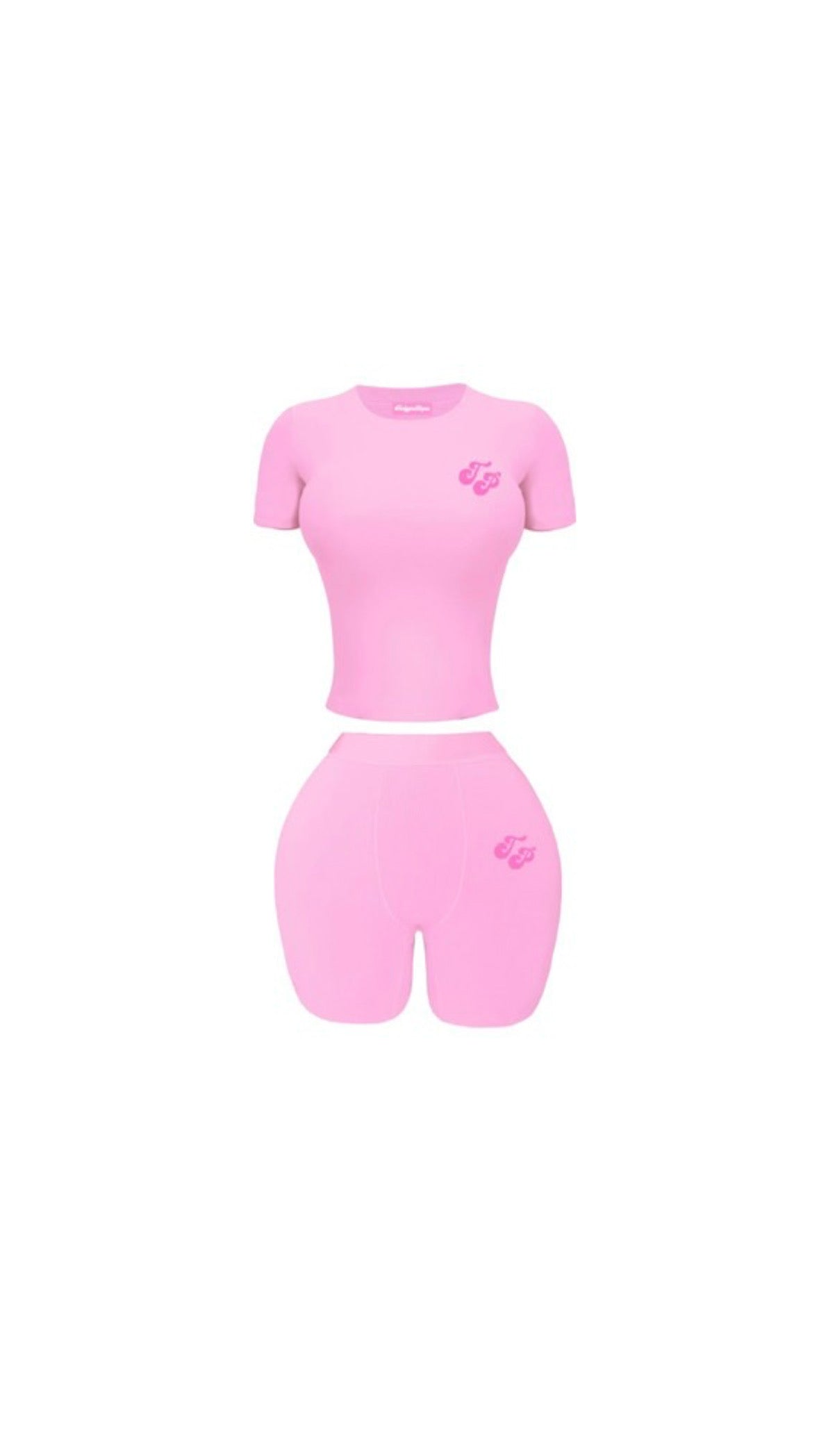 Preorder: Bubblegum Shorts Set