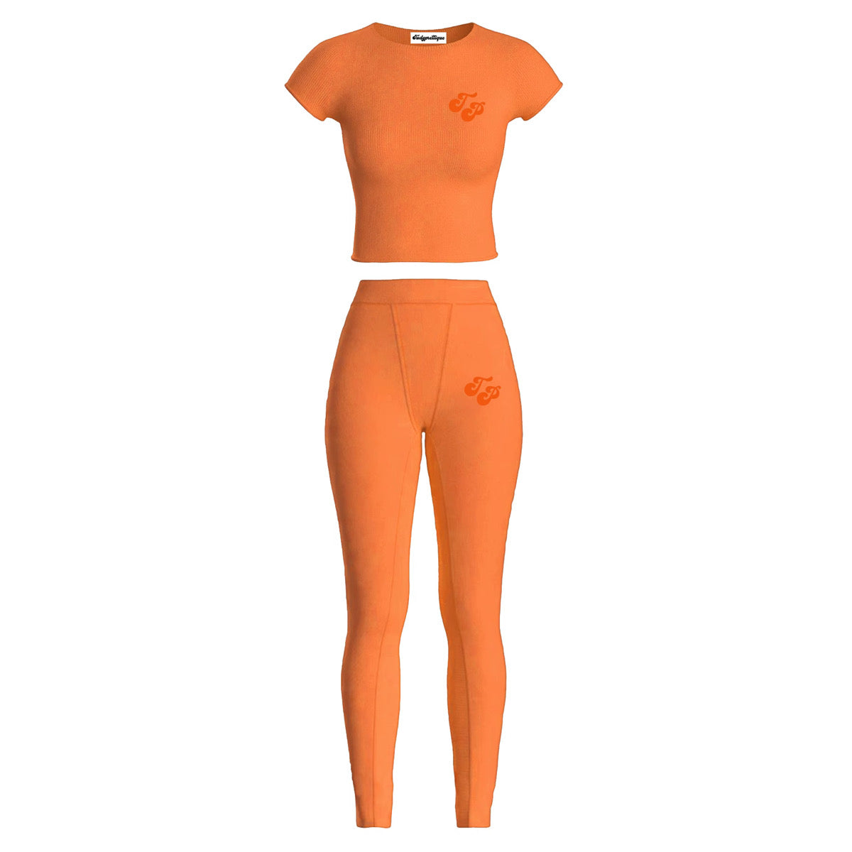 Tangerine Legging Set