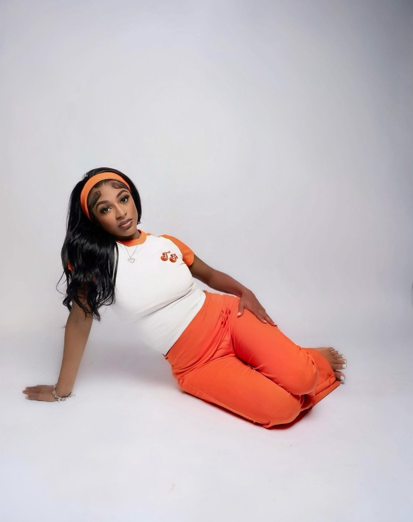 Preorder: Pumpkin Flare Pant Set