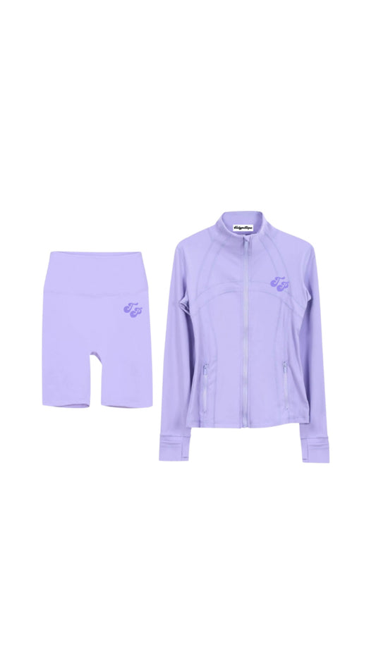 Preorder: Lilac Short Set